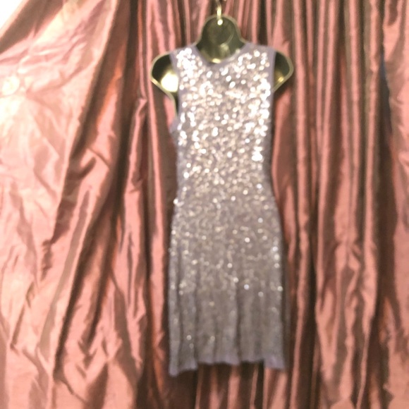 Navy sequin dress - Picture 3 of 4